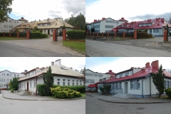 Widok od strony głównej(przed i po remoncie)